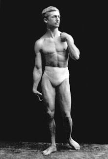 Bernarr Macfadden as David, 1905