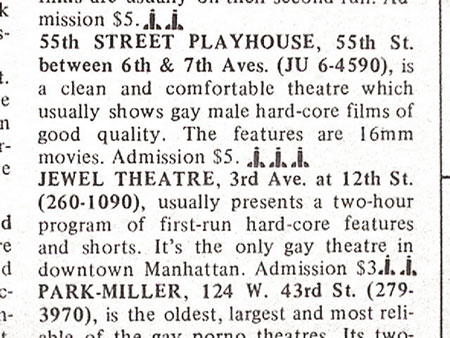 55th Street Playhouse ad