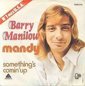 Barry Manilow - Mandy record cover
