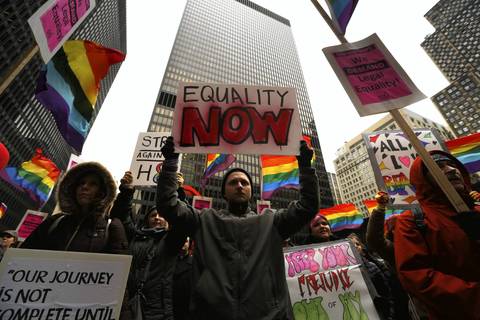 Chicago Marriage Equality Protest, March 2013