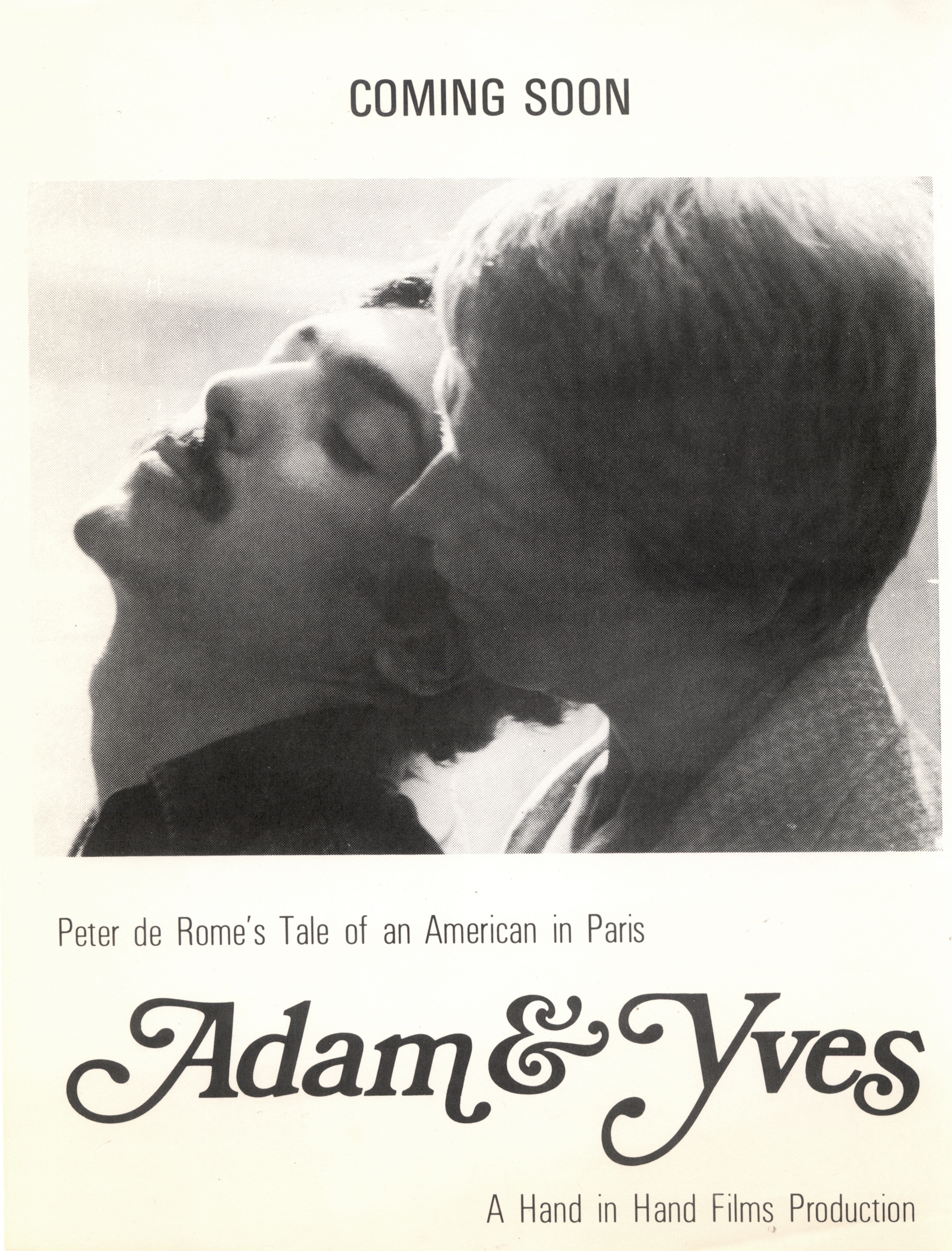 Adam and Yves poster