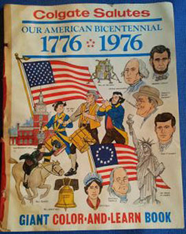Bicentennial coloring book