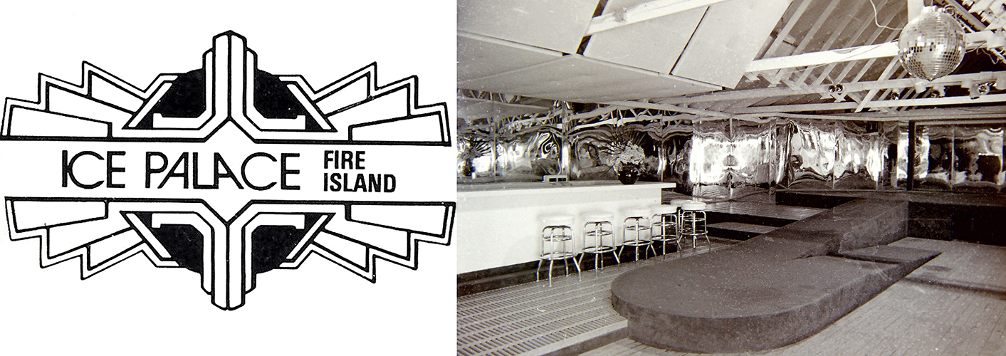 Ad and interior photo: Cherry Grove's Ice Palace
