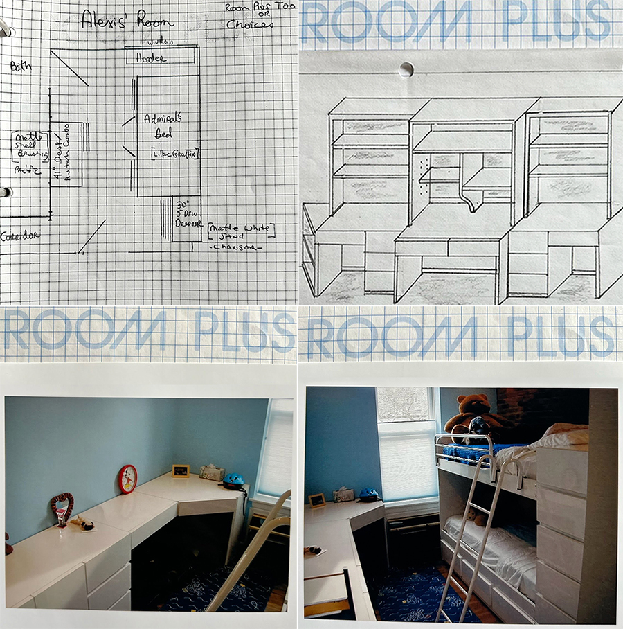Some of Will's designs from Room Plus
