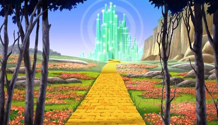 Yellow brick road