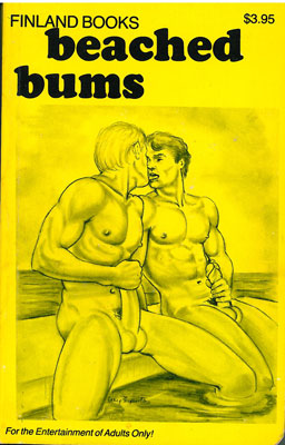Beached Bums gay porn jerk off book, Finland Books from star Distributors