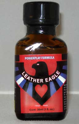 Leather Eagle Poppers used by gay men during sex