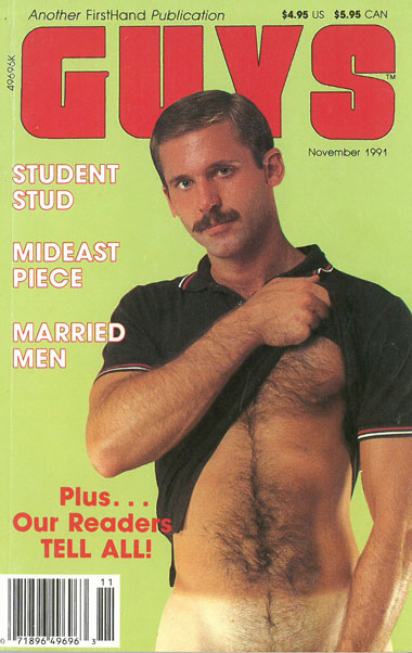 Guys, V4 N9, November 1991, vintage gay porn magazine, Bijouworld