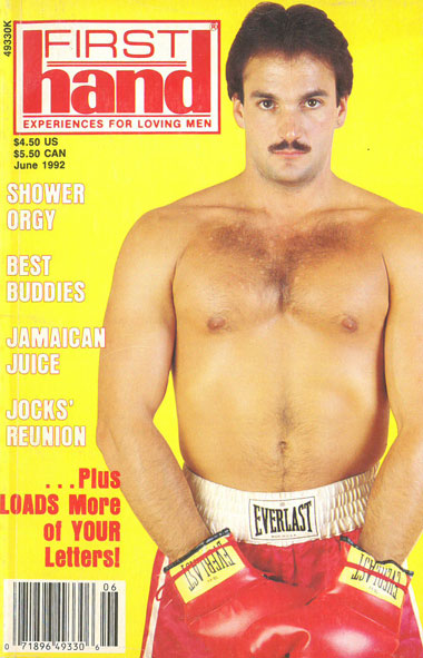 First Hand, V12,  N6, June 1992, retro gay sex magazine, Bijouworld