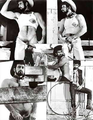 Cowboy Bob Photo Set - Vintage Gay Western Photos