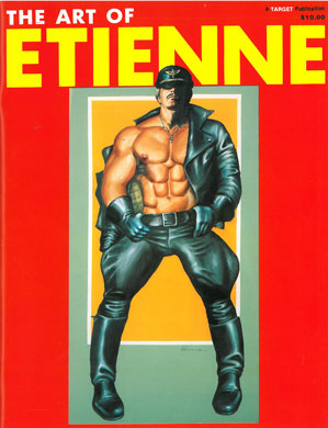 vintage gay erotic sex book The Art of Etienne