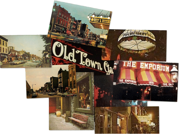 Snapshots of Old Town Chicago in the 1970s