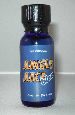 Jungle Juice Blue (Tall) Bottle, Liquid Aroma