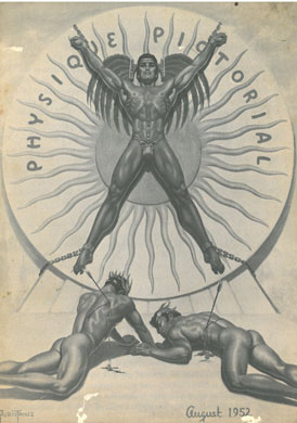 Physique Pictorial, v.2, n.3, August 1952, Issue No.5