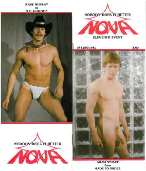 Nova Studio Brochure, V.11, vintage gay porn
