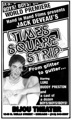 Times Square Strip Poster