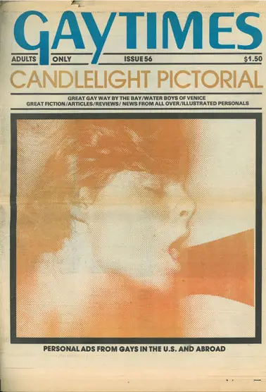 Gay Times, 1977, No. 56