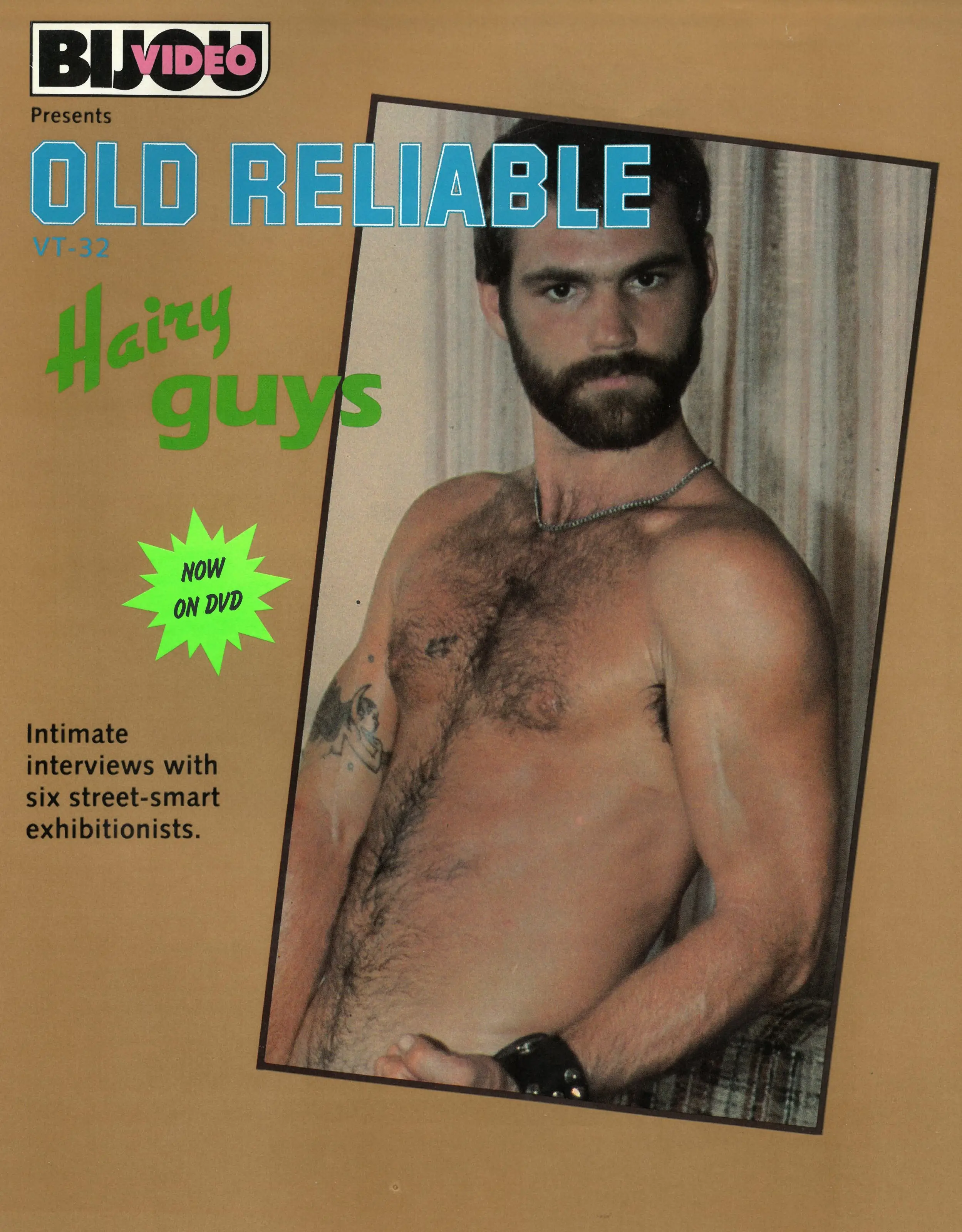 Hairy Guys, Old Reliable, Gay Porn Brochure