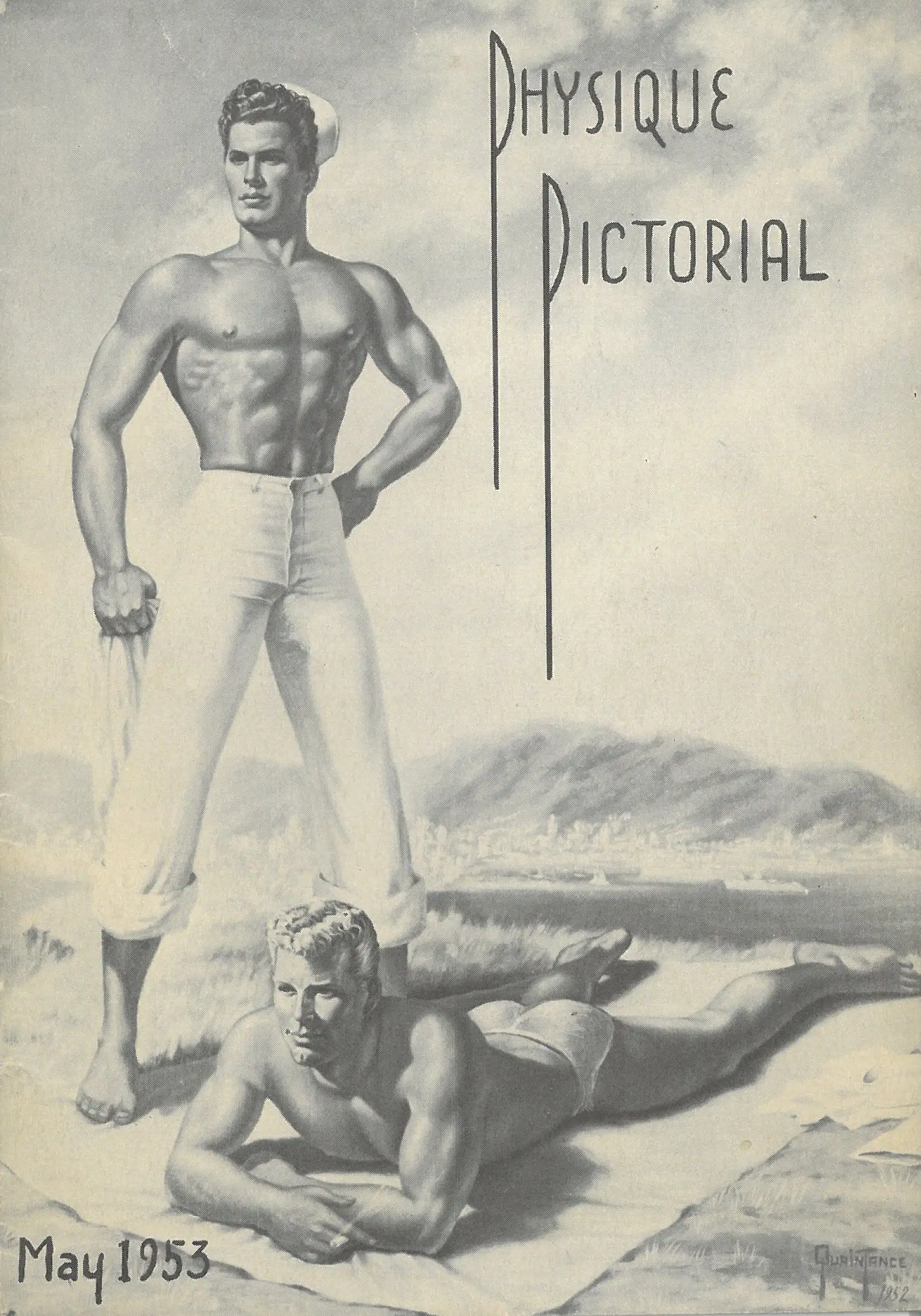 Physique Pictorial V.3 N.2 May1953, Issue 8 Very Rare