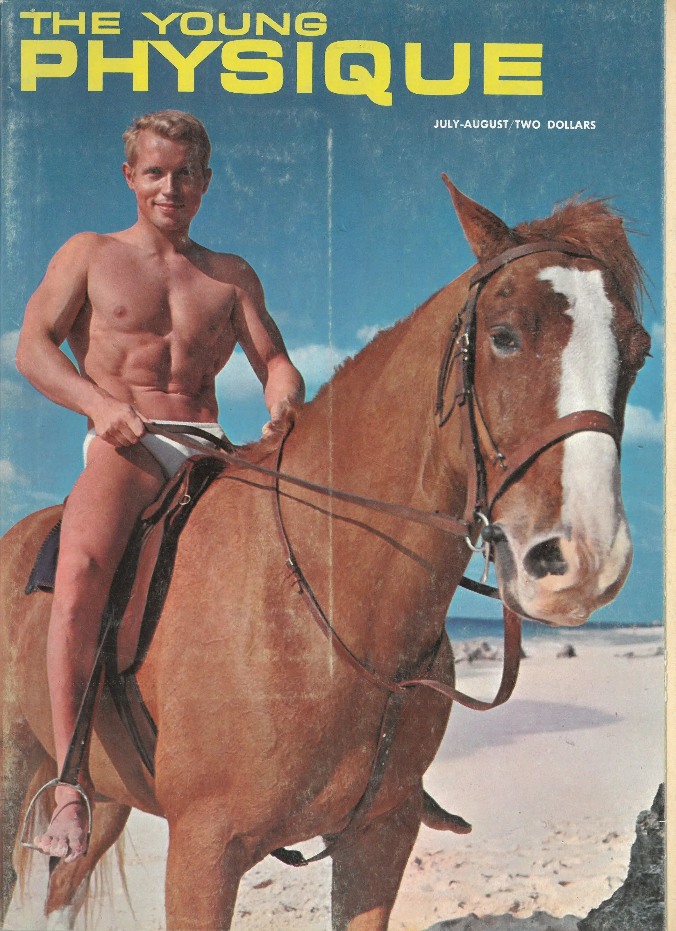The Young Physique V.6 N.5 July-August 1965, Vintage Male Beefcake Magazine