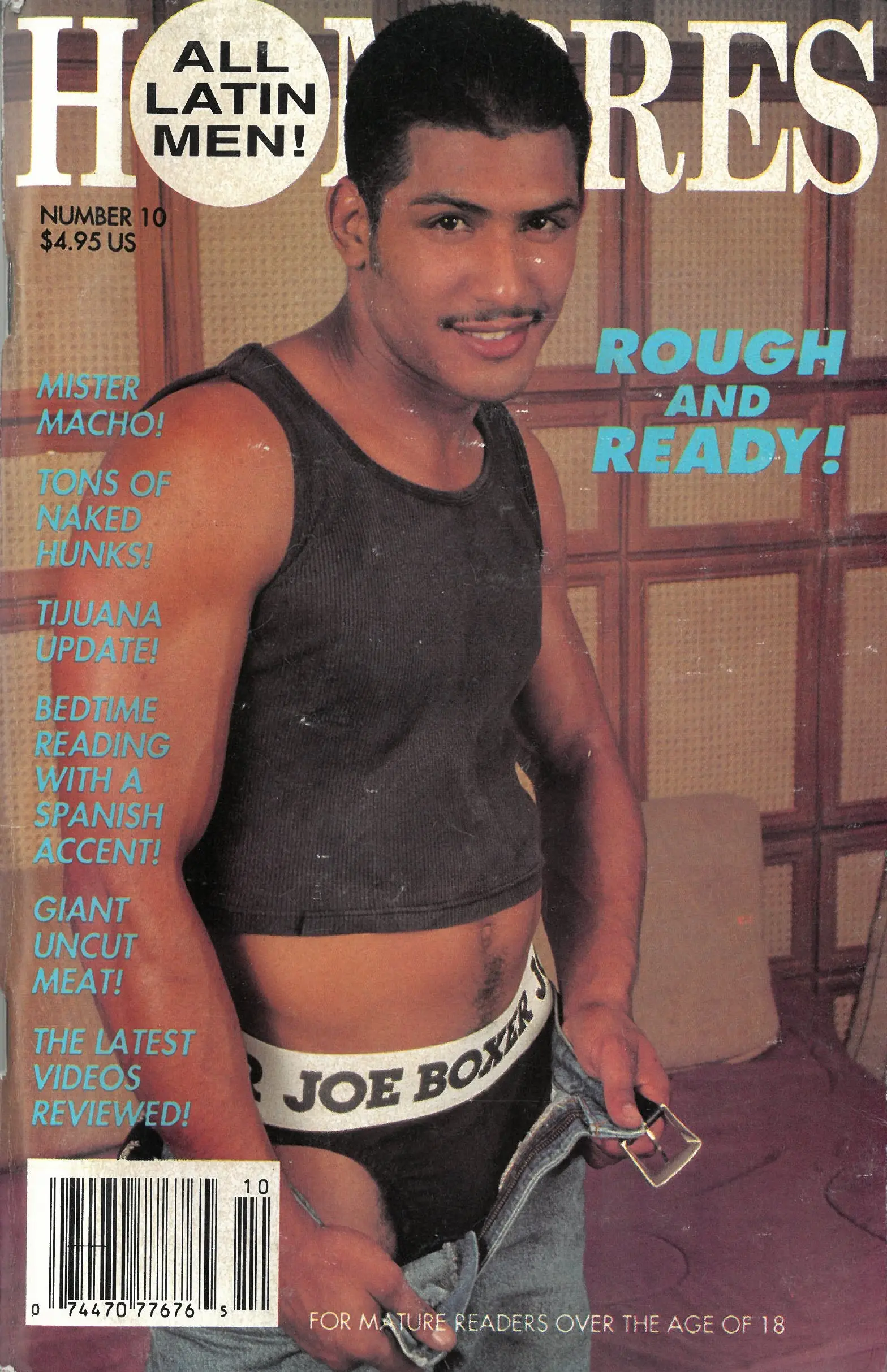 Hombres, Vintage Gay Porn Sex Book