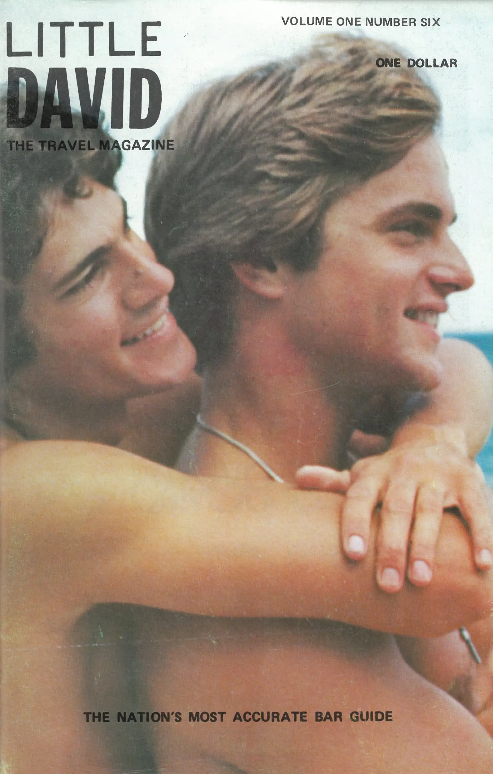 Little David V6 Sept 1974,  A Gay Culture Magazine