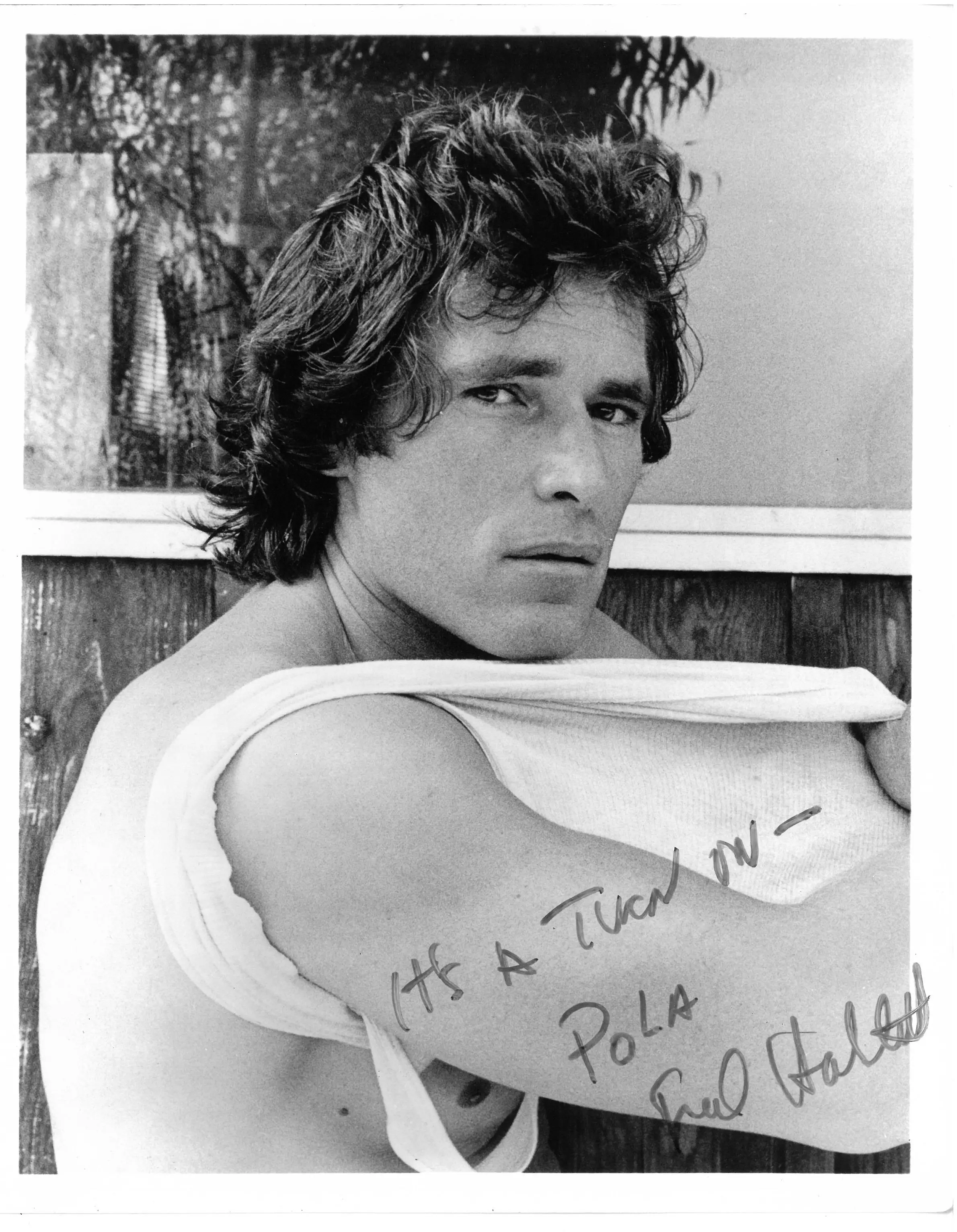 Fred Halsted, Gay Porn Star Celebrity Autographed Photo, Very Rare
