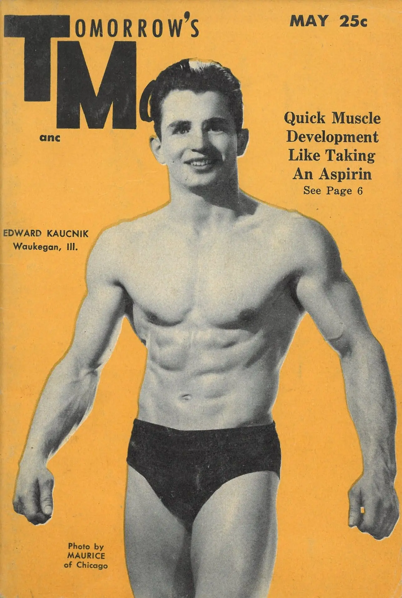Tomorrow's Man V.3 N.6, May 1955