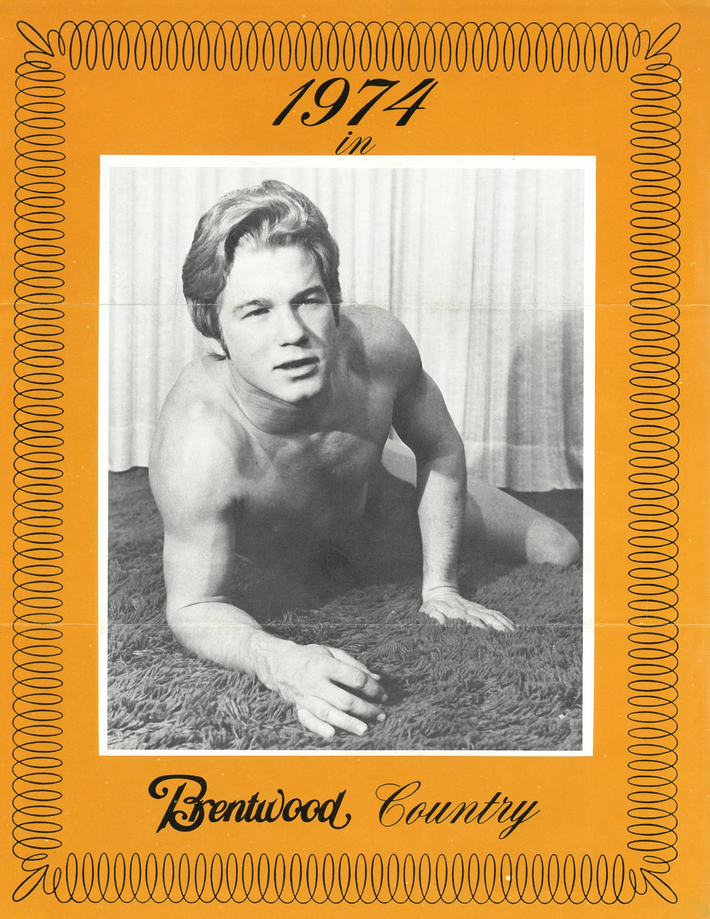 Brentwood Country 1974 Brochure, Vintage gay Porn Sex