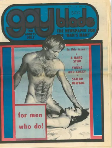 Gay Blade, 1974, Vol. 3, No. 9