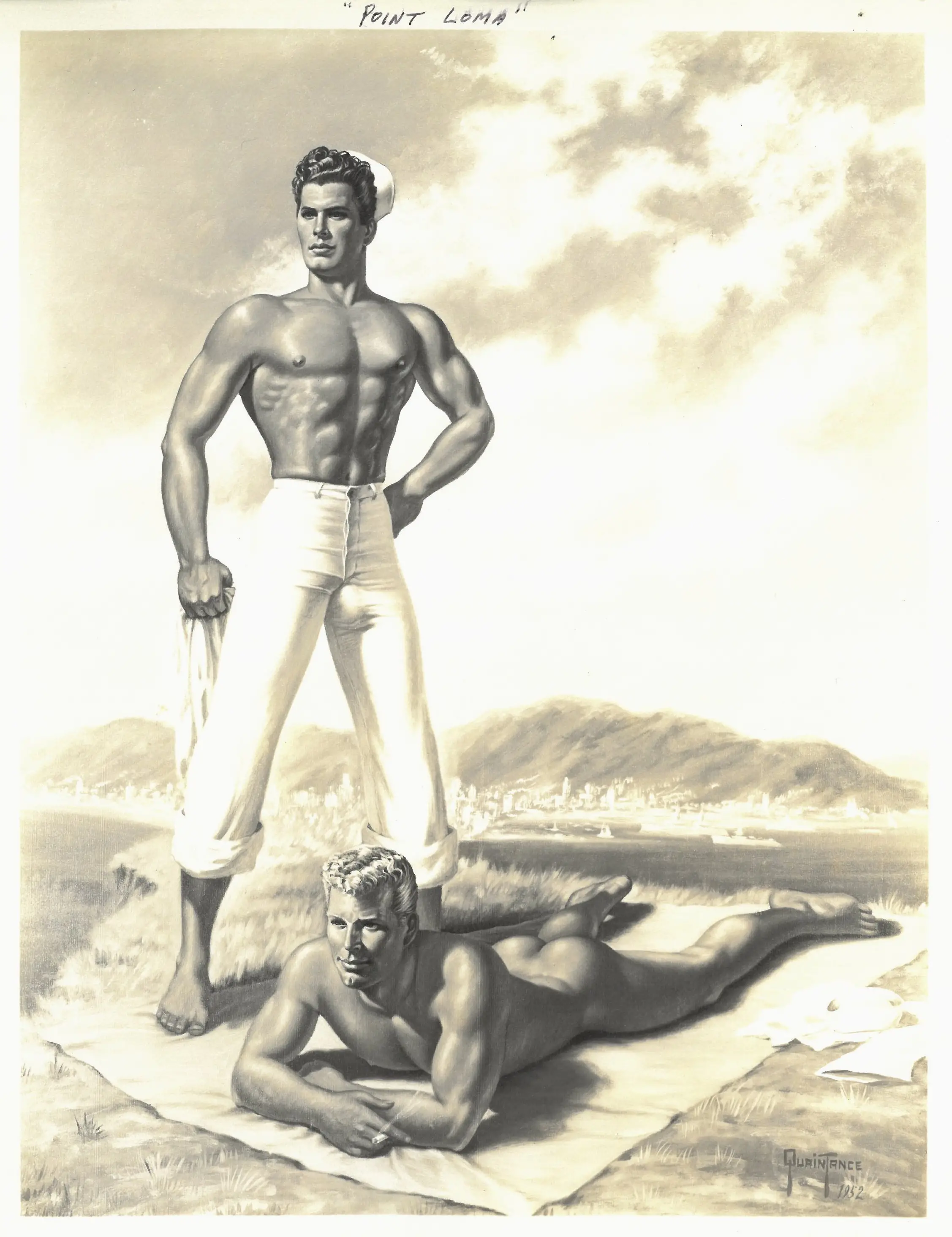 Point Loma, George Quaintance, 1952