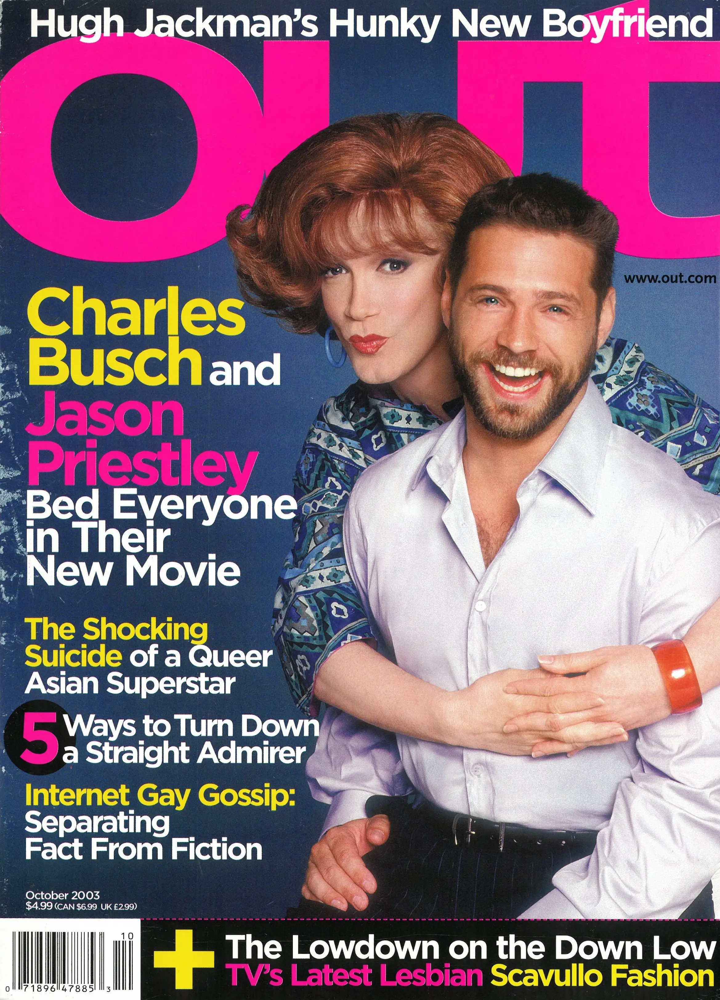 Out Magazine, October 2003