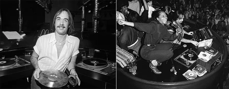 Richie Kaczor & Diana Ross at Studio 54