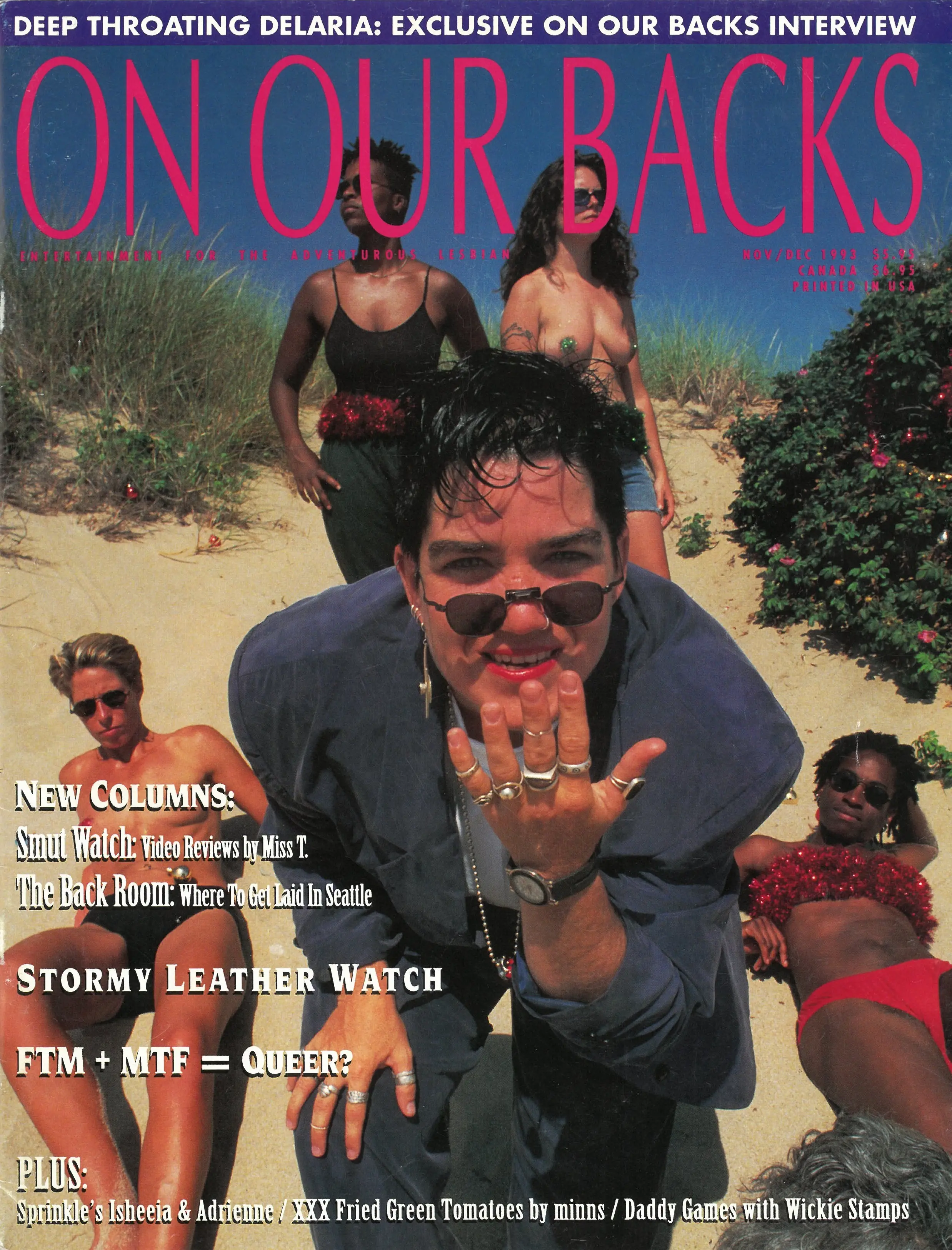 On Our Backs v10 n2 Nov-Dec 1993, Vintage Lesbian