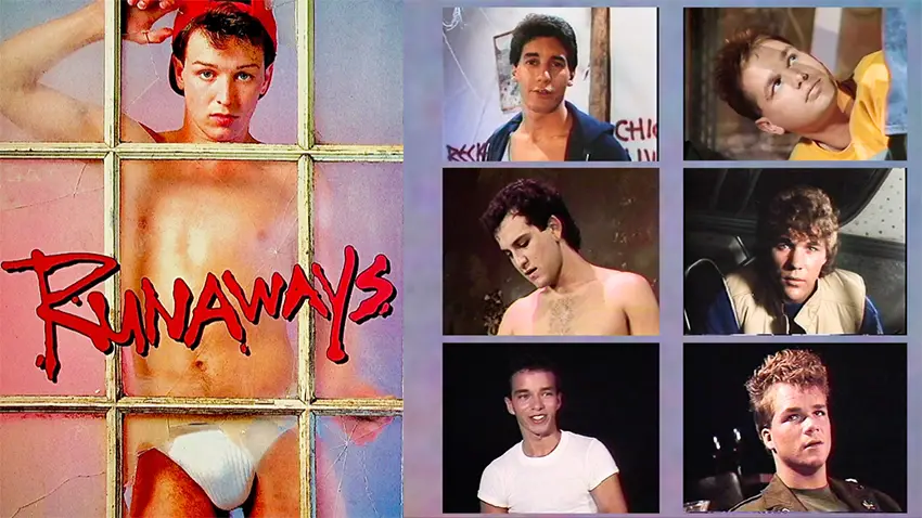Runaways promo image with Danny Wade & most of the cast