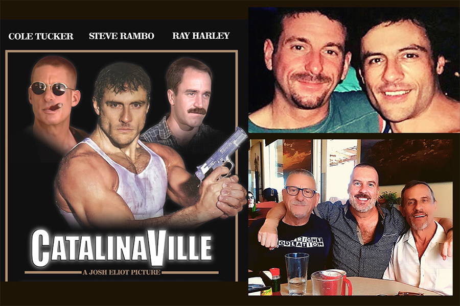 CatalinaVille cover; Josh & Steve Rambo before and 20 years later