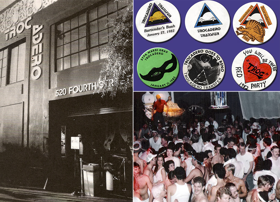 Trocadero Transfer exterior, dancefloor & buttons